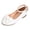 White, variant on newwalpole Toddler Girls Dress Shoes Mary Janes Ballerina Flats for Girls Shoes Toddler White for Size 1