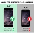 thumbnail image 2 of Silverback pour iPhone 6s Plus Étui Transparente avec Support Anneau, Étui iPhone 6 Plus, Protection Souple TPU Absorbant les Chocs, 2 of 5