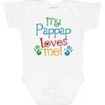 thumbnail image 3 of Inktastic My Pappap Loves Me Gift Boys or Girls Baby Bodysuit, 3 of 5