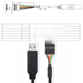 thumbnail image 1 of Placa de desarrollo FTDI USB TTL-232R-3V3 5v Línea de programación Línea USB TTL232, 1 of 2