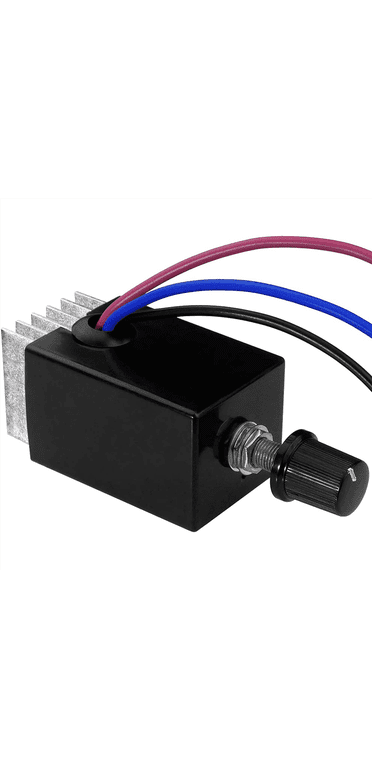 Universal DC 12V/24V Motor Speed Controller - 10A Rheostat For Car Truck Fan Heater Control
