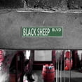 thumbnail image 7 of Metal Sign Black Sheep Blvd Vintage Signs Retro Tin Signs Plaque Aluminum Street Sign For Bedroom Kitchen Garden Wall Pub Club Coffee Hanging Sign Decor 4X16 Inches, 7 of 7