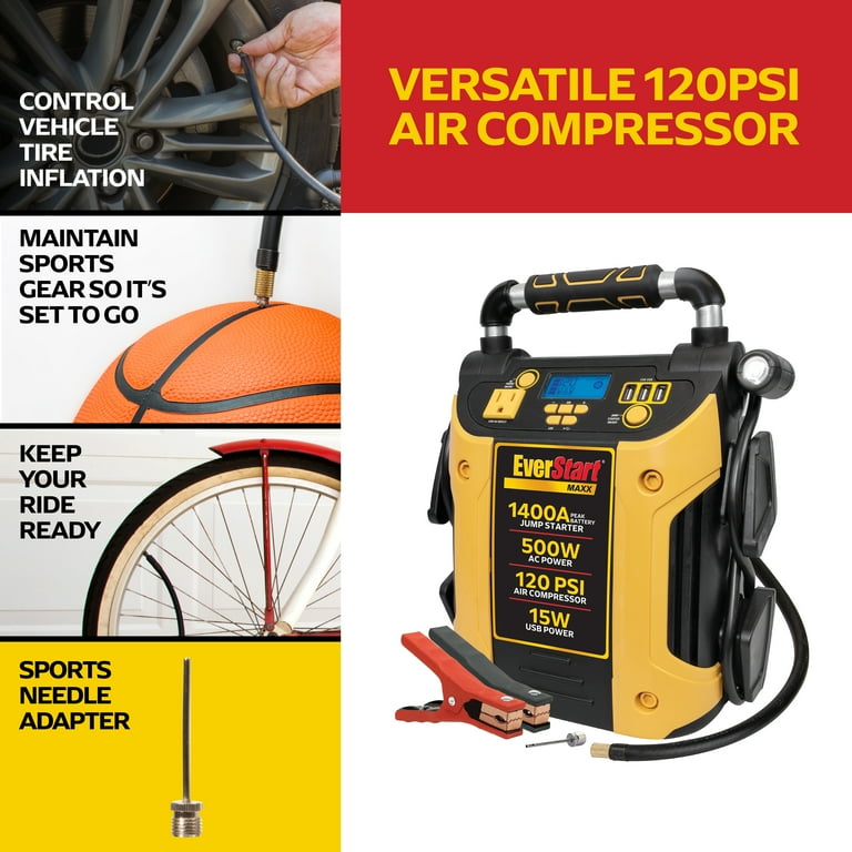 EverStart Maxx J5CPDE Jump Starter Power Station, 1400A photo 6