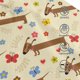 thumbnail image 3 of Fotbe Dachshund Dog And Flower Gorro Clásico de Béisbol, Gorra Ajustable con Broche Snapback, Gorro de Exterior de Algodón Suave, 3 of 6