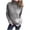 Gray, variant on GigrtiJin Women's Turtleneck Sweater Solid Color Thick Warm Long Sleeve Sweaters Casual Comfy Loose Blouse Tops