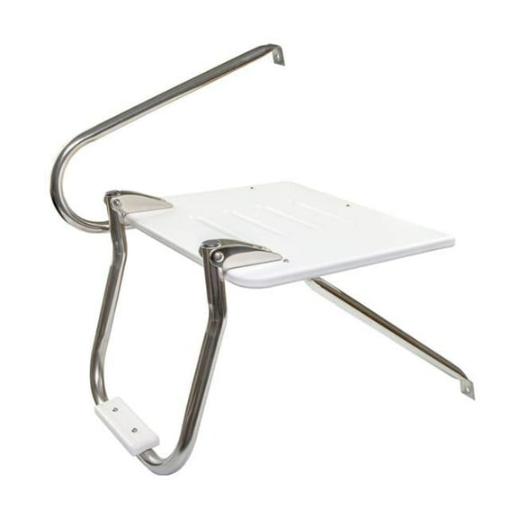 67902 White Poly Swim Platform Kit for Boats with Outboards