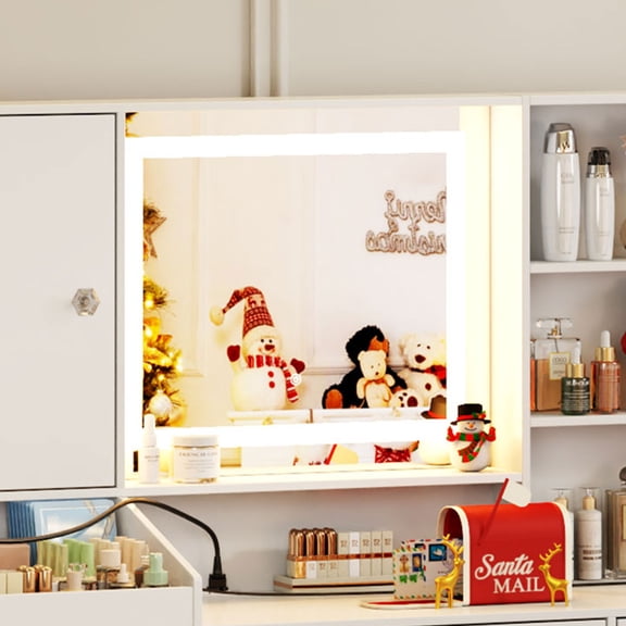 Satifur Lighted Led Mirror for Vanity