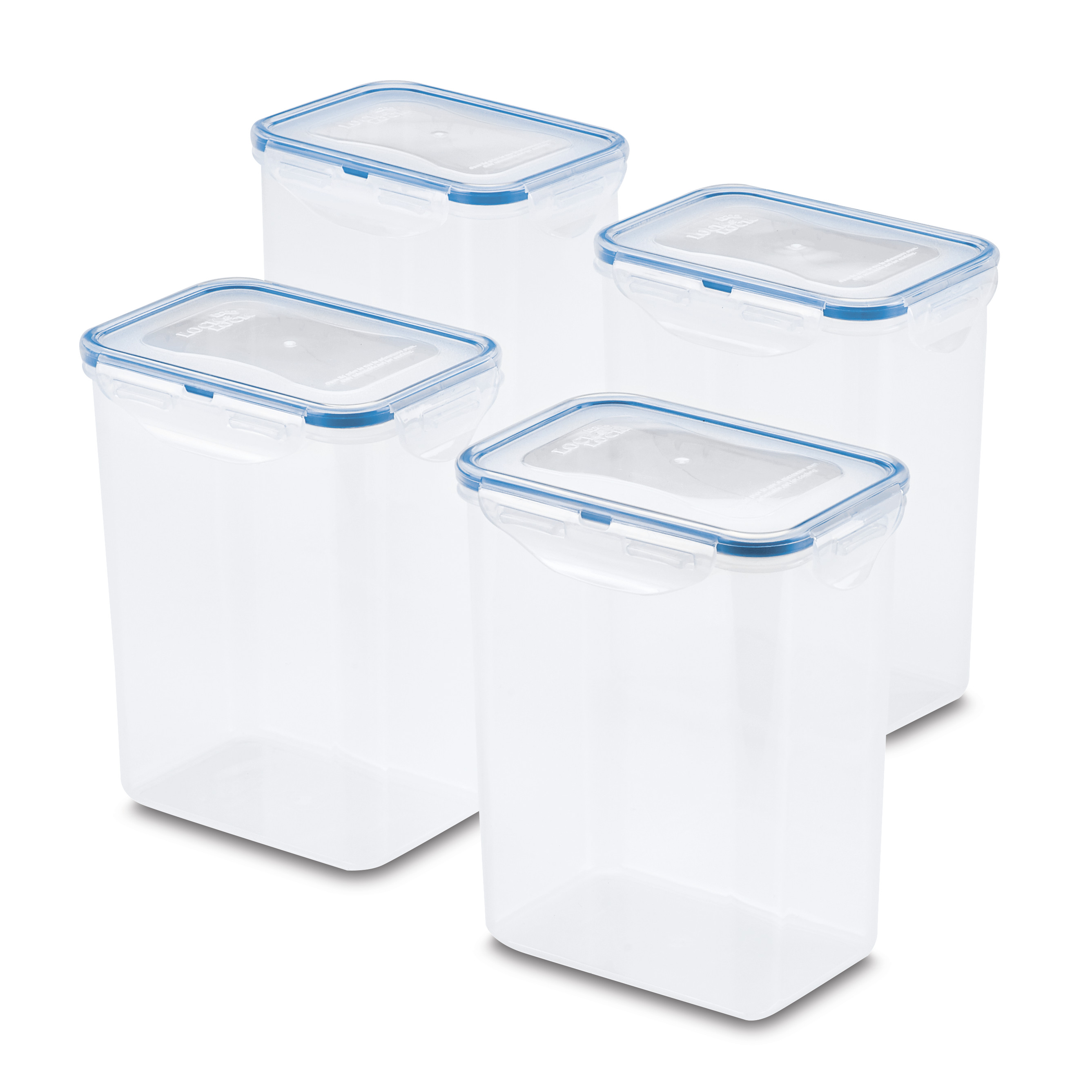 LocknLock Pantry 7.6-Cup Rectangular Food Storage Container, Set of 4 - image 2 of 3