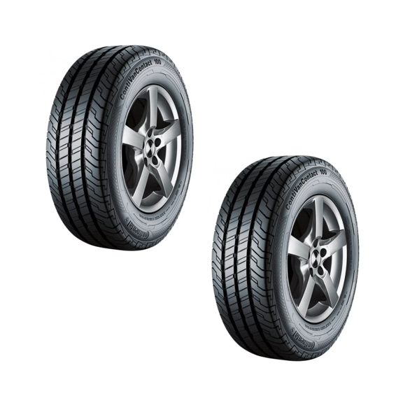 Paquete de 2 Llantas 225/75 R16C 121/120R Continental ContiVanContact 100