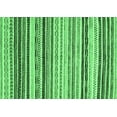 thumbnail image 1 of Ahgly Company Indoor Rectangle Abstract Emerald Green Modern Area Rugs, 7' x 9', 1 of 4