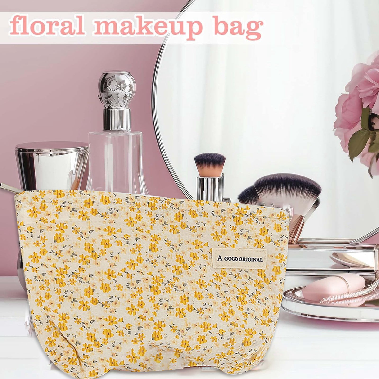 All Makeup Makeup Organizer Travel Large Large Train Organizer Makeup Organizer for Girls 8 Cylinder Makeup Brush Organic Makeup Brush Makeup Brush Holder with Mini Caboodle Petite Extra