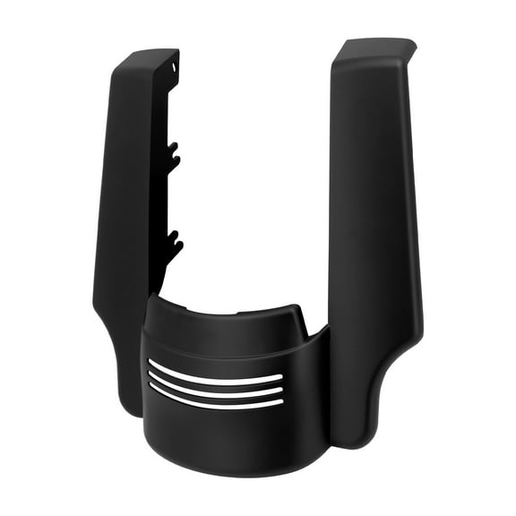 5" Matte Black Rear Fender Extension Filler Fit For Harley Touring FLH 2014-2023