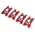 thumbnail image 2 of Brazos Oscilantes Traseros Delanteros RC, Juego De Brazos De Suspensión De Aluminio De Apariencia Refinada Resistente A La Presión Para Mejorar El Rendimiento Para 1/18 RC Car ANGGREK Ocean Broad Surfboard Fins, 2 of 8