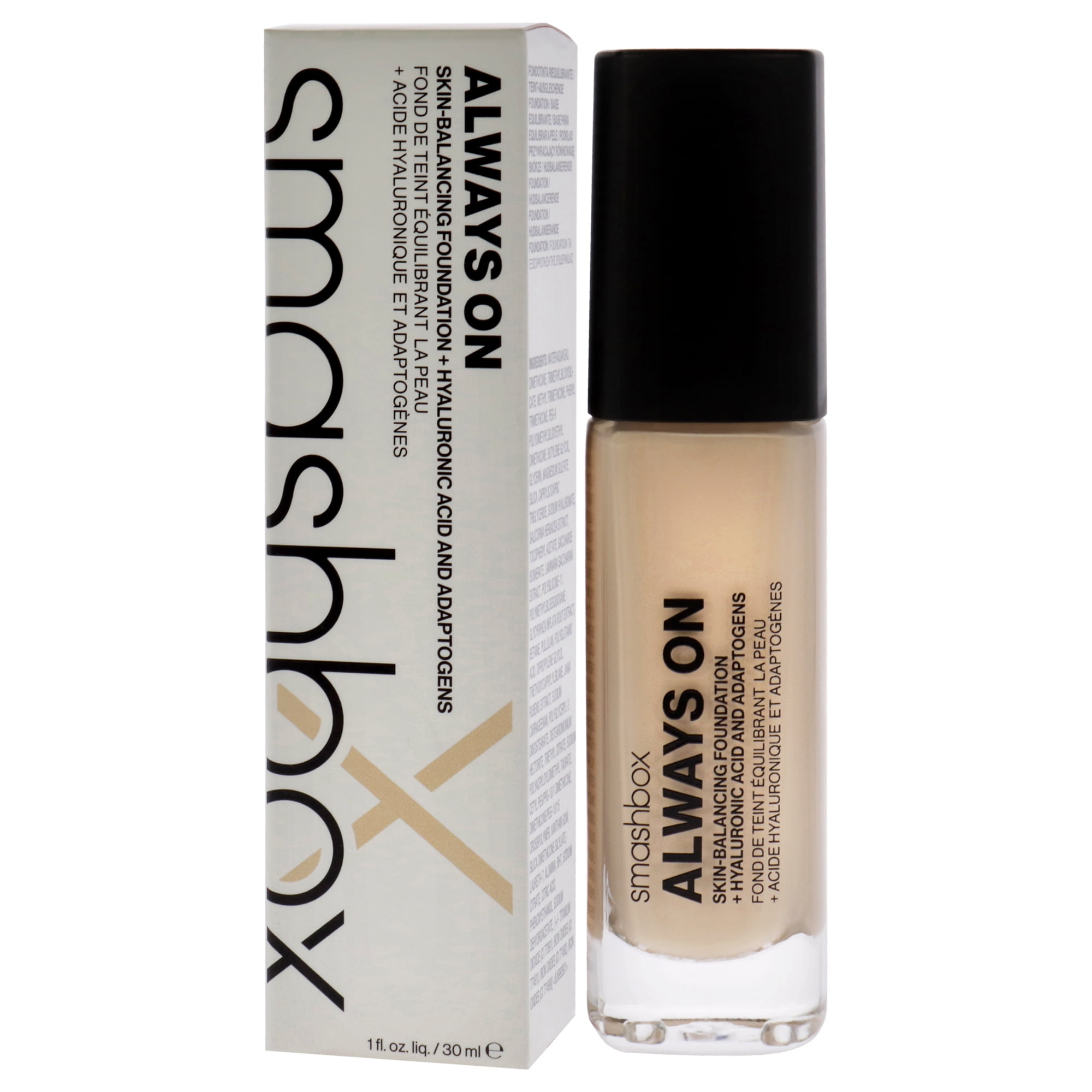 Smashbox Always On Skin-Balancing Foundation - F20N (level-two fair with a neutral undertone)