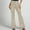 Beige, variant on Sparkly Pants Womens Pants Dressy Casual Flare Pants Girlfriend Jeans Beige High Long Slim Bootcut Womens Trousers,XL