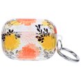 thumbnail image 1 of MasteelfCA Étui de Protection Transparent Motif Fleur TPU Compatible avec Airpods Pro 2, 1 of 7