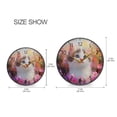 thumbnail image 2 of BZSMCE Wall Clock Acrylic Size：9.5*9.5in/11.9*11.9in Floral Dreamer Design Pattern Clock, 2 of 10