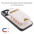 thumbnail image 2 of Decase Magnetic PU Leather Wallet Phone Case for iPhone 13 Pro Max, RFID Blocking, Mag-Safe Compatible, 2-in-1 Removable Card Holder,Shockproof Flip PU Leather Phone Cover,White, 2 of 9