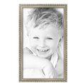 thumbnail image 2 of ArtToFrames 13" x 22" Silver Compo Dark Wash Picture Frame, 13x22 inch Silver Wood Poster Frame (WOM-5227),  Pack, 2 of 7