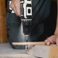 thumbnail image 2 of 20V Cordless Drill Set,Electric Power Driver  With Battery And Charger,3/8-Inch Keyless Chuck, Variable Speed,with Drills Bits Set,Gray, 2 of 9