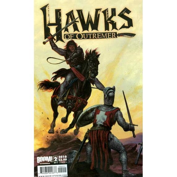 Hawks Of Outremer (Robert E. Howard's ) #2A VF ; Boom! Comic Book