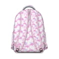 thumbnail image 3 of Spacious Flamingo Design Bookbag - School Backpack with Dedicated Notebook Section, Comfortable Shoulder Straps for High School Students, Durable Make, 3 of 6