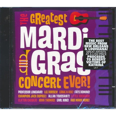 Fats Domino Leo Dorsey Allan Toussaint CD - The Greatest Mardi - 030206152128