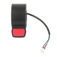 thumbnail image 4 of Acelerador de pulgar para bicicleta eléctrica, repuesto de acelerador de pulgar ABS para scooter eléctrico, 4 of 14