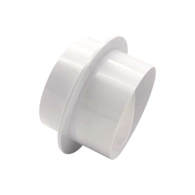 Wosthever Alivio de presión conveniente blanco de la válvula de retención de ventilación y control inverso para una circulación de aire Decoración del hogar válvula de retención de 150 mm