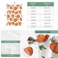 thumbnail image 6 of Thanksgiving Balloon Curtains for Living Room/French Door, Fall Orange Pumpkin Green Maple Leaves Tie Up Curtains 63 Inch Length Energy Saving Kitchen Curtains Shades for Windows 42"x63", 6 of 8