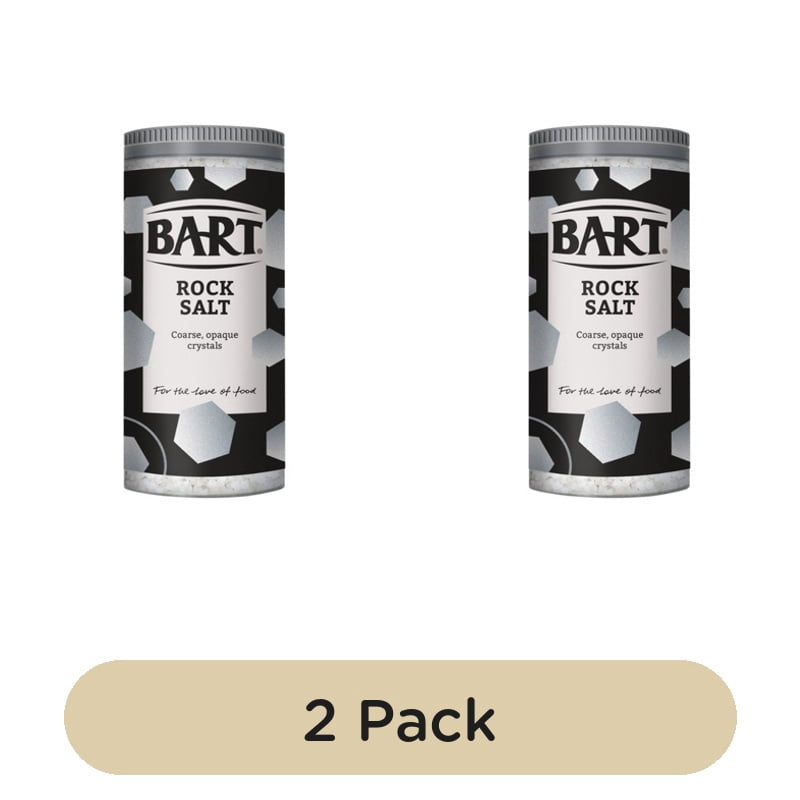 Bart Rock Salt 230g, British Import (Pack of 2)