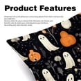 thumbnail image 2 of Ghost Covers Throw Pillow Set - 2 Pack Throw Pillow Inserts Included - Unique Patterns - 16x16, 18x18, 20x20 Inches for Home Decor - Throw Pillow - Decorative Pillows, 2 of 6