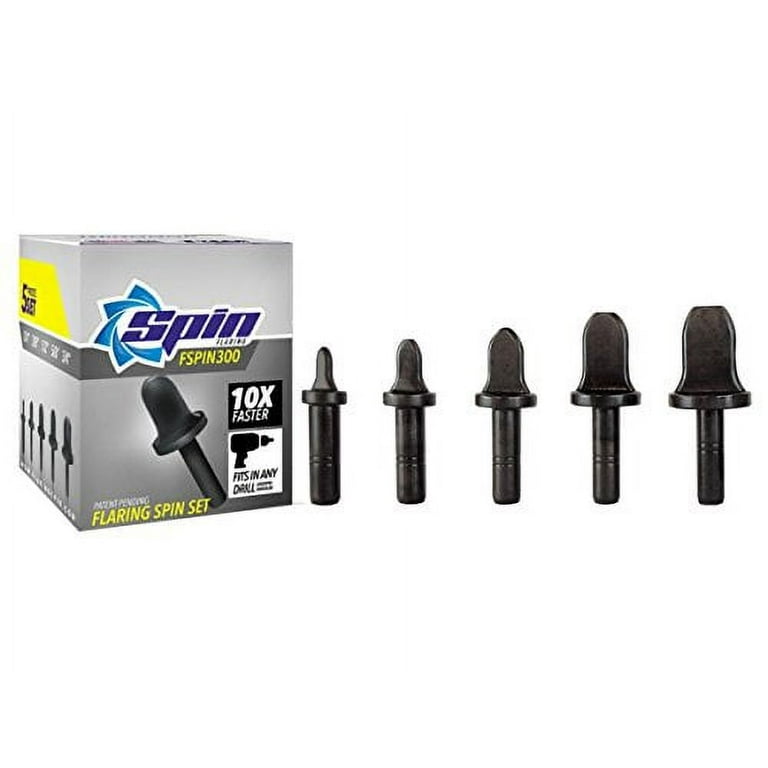 Fspin300 Easy Size Power Flaring Tool Drill Bit Set With 1/4