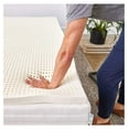 Pure Green Natural Latex Mattress Topper Firm 1 Inch XL Size