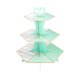 thumbnail image 5 of Soporte de 3 niveles para postres y magdalenas, soporte para postres DIY, soporte de cartón para magdalenas Verde Zulema Soporte de exhibición de postre, 5 of 8