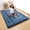 Navy blue, variant on Twin Size Foldable Floor Mattress, Japanese-Style Roll-Up Foam Sleeping Mat, Space-Saving Tatami Floor Bed for Living Room or Bedroom, Navy Blue