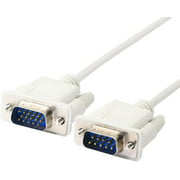4.5Feet DB 9 Pin Male to VGA 15 Pin Male Adapter Cable, RS232 to VGA Conversion Cable, YOUCHENG， for Computer,Printers,