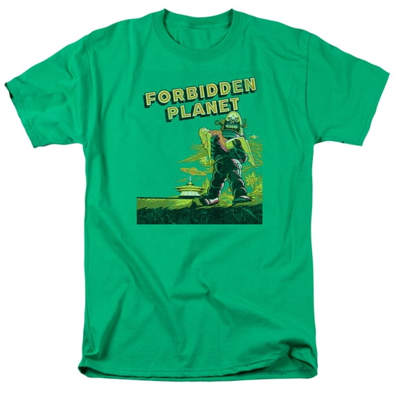 Forbidden Planet Old Poster Unisex Adult T Shirt For Men And Women