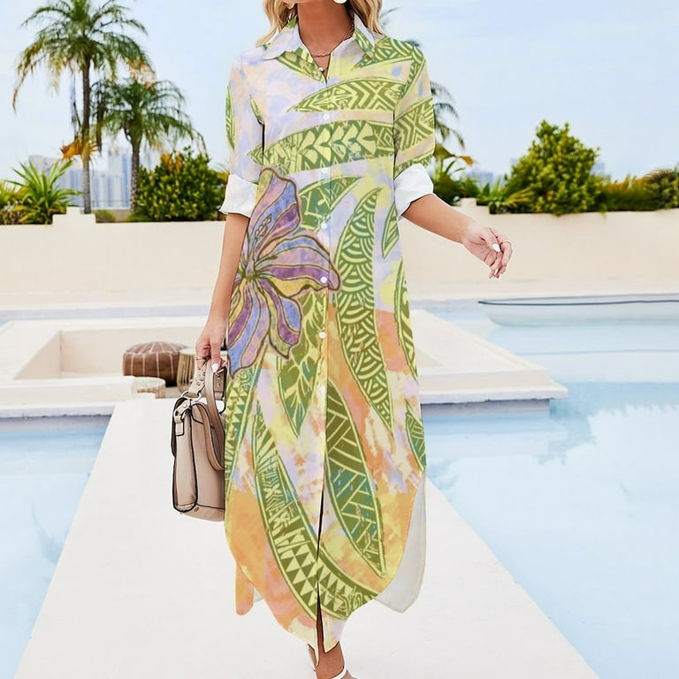 chinese dress ladies Polynesian Fashion Women's White Puletasi Gold and Black  Pacific Way Gift  Shop