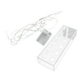 thumbnail image 4 of yuksok Rectangular Flower Vase Acrylic Flower Vase Clear Long Rectangle Vase Rectangle 30x10x6.5cm 12 Hole, 4 of 9