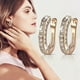 thumbnail image 1 of Xihbxyly Pendientes Bohemios, Elegantes Joyas de Aleación de Perlas, Elegante Diseño En Oro Rosa, Aspecto Delicado y Dulce, Ideal para Bodas, Regalo Perfecto para Amigas y Madres., 1 of 3
