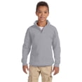 thumbnail image 1 of Youth Quarter Zip Sweatshirts - 995Y - X-Large - Oxford, 1 of 2