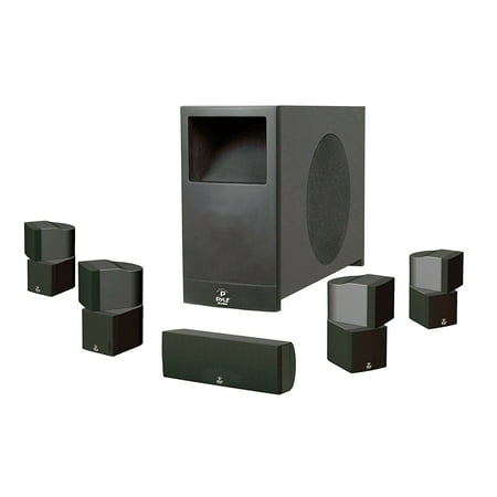 Pyle PHS51P PyleHome 5.1 Home Theater Passive Audio System Four Satellite, Center Channel and