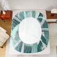 thumbnail image 5 of Castle Fairy Stripes Girl Full Size Sheets,Abstract Gradient Lines Bed Sheets, 5 of 7