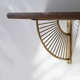 thumbnail image 3 of Rawiri Pack de 2 soportes para estantes en forma de abanico para cocina, salón, 3 of 5