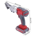 thumbnail image 2 of DENEST 36V Electric Cordless Tin Snips Metal Sheet Shear Cutter Scissor W/ 2 Batteries, 2 of 17
