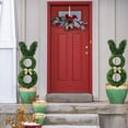 thumbnail image 4 of Yingyy Elegant Bow Rabbit Plug With charming simulated Lights For All Season Decor Or Gardens Garden Deco, 4 of 6