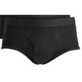 thumbnail image 2 of Club Room Men's Briefs 8 Pack Black Size X-Large, 2 of 3