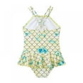thumbnail image 6 of Uccdo Summer Girls One-Piece Swimsuits 4-14T, Little Girls Strap Bathing Suit, Big Girls Ruffled Skirt Bikini Swimwear, Size 4-14 Years, 6 of 6