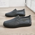 thumbnail image 4 of YUDAI Men's Slip-On Walking Shoes – Non-Slip, Breathable Mesh Sneakers for Gym, Workout & Everyday Wear, 4 of 7